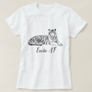 Camiseta Tigre "Exotic AF"