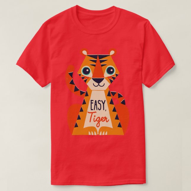 Camiseta Tigre Fácil (Frente do Design)