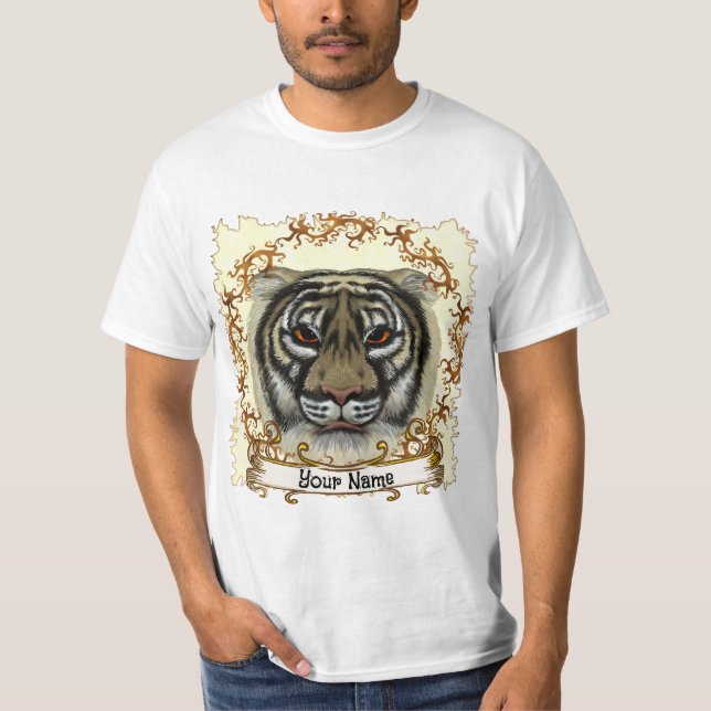Camiseta Tigre Feroz (Frente)