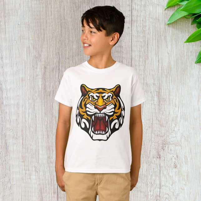 Camiseta Tigre Head (Criador carregado)