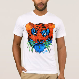 Camiseta Tigre intenso da cor