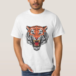 Camiseta Tigre irritado Clássico T-Shirt