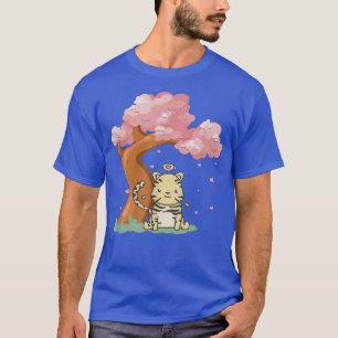Camiseta Tigre-kawaii e árvore J.