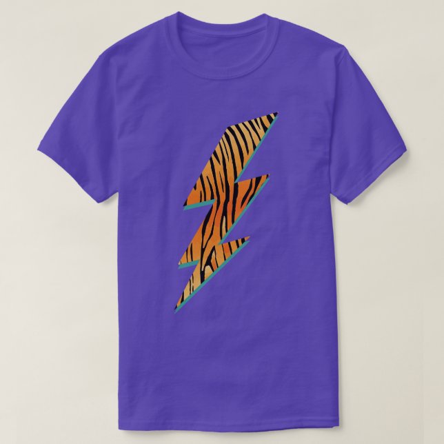 Camiseta Tigre Lixeira Rastreio Animal Imprime Gato Grande (Frente do Design)