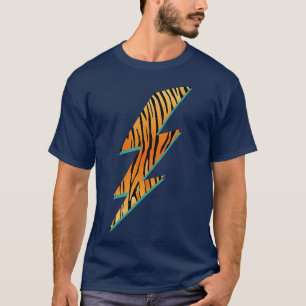 Camiseta Tigre Lixeira Rastreio Animal Imprime Gato Grande