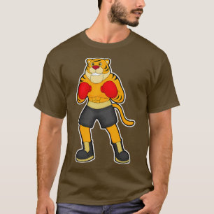 Camiseta Tigre na caixa com luvas in a box