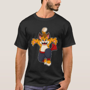 Camiseta Tigre no Karate das Artes Marciais