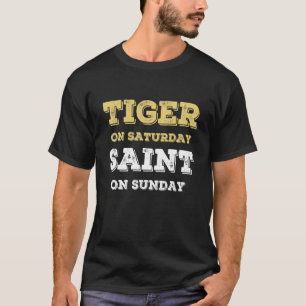 Camiseta Tigre No Santo De Sábado No Domingo