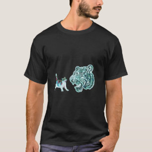 Camiseta Tigre o rei da selva e dos animais
