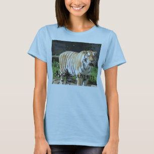 Camiseta tigre, OH GRR -- APENAS MORDA-ME!