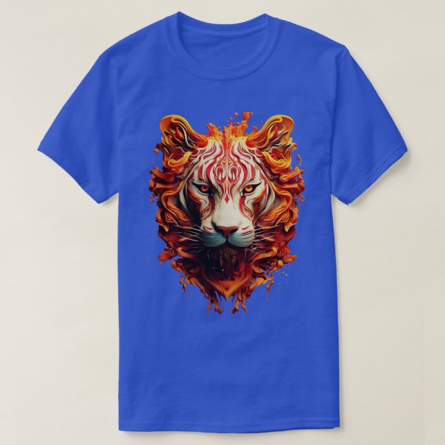 Camiseta Tigre Paint (Frente do Design)