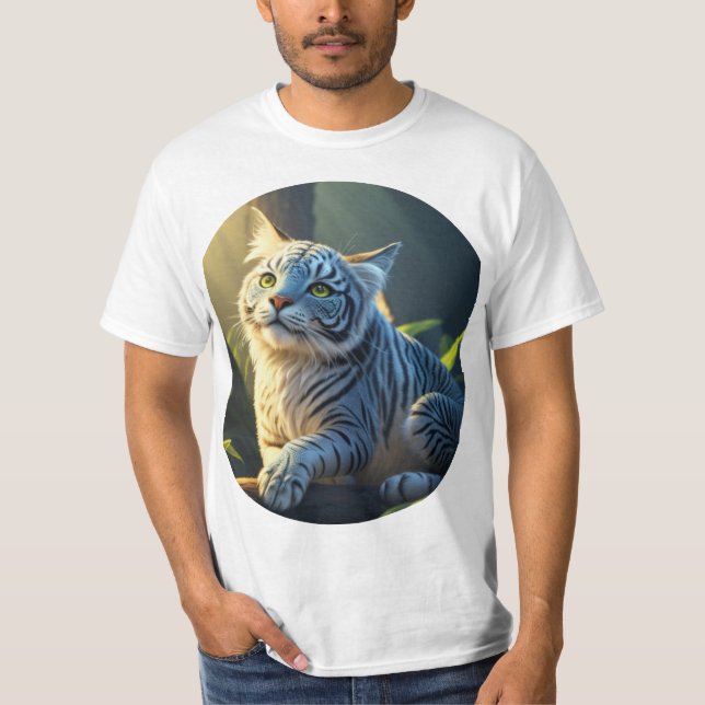 Camiseta tigre pensador (Frente)
