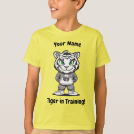 Camiseta Tigre Personalizado - "Tigre no Treinamento"