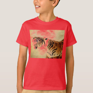 Camiseta Tigre Pintura Stripes Safari Selva Cat