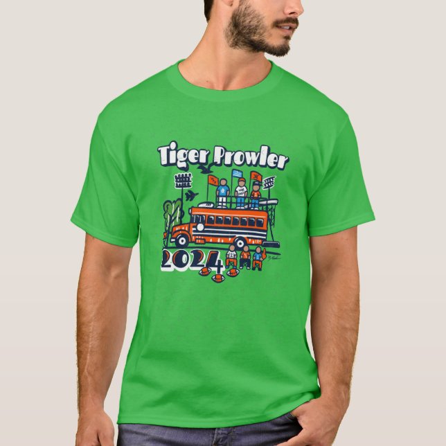Camiseta Tigre predador 2024 (Frente)