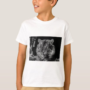 Camiseta Tigre preto e branco