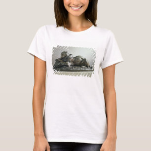 Camiseta Tigre que devora um jacaré, 1832 (bronze)