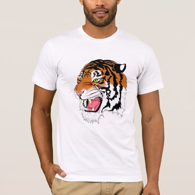 Camiseta Tigre Rugindo (Frente)