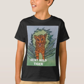 Camiseta Tigre selvagem