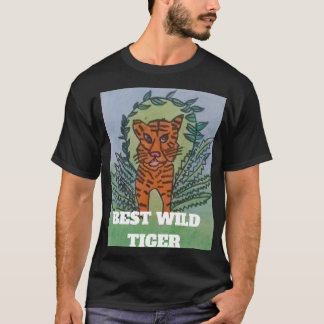 Camiseta Tigre Selvagem