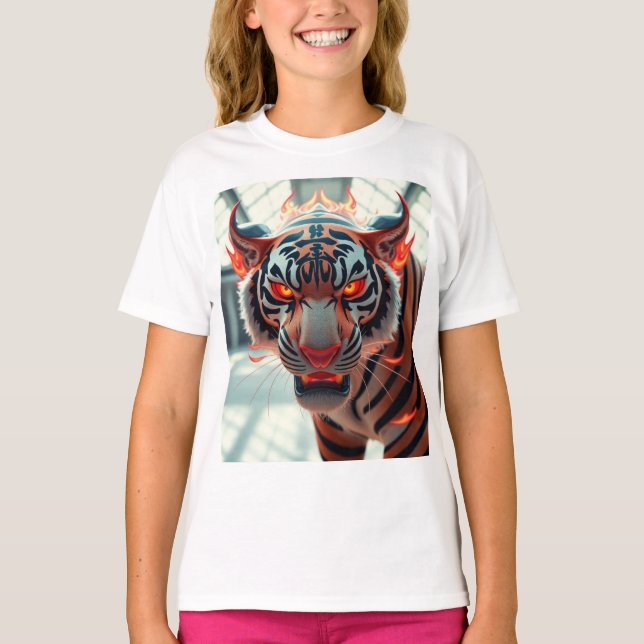 Camiseta Tigre Selvagem (Frente)