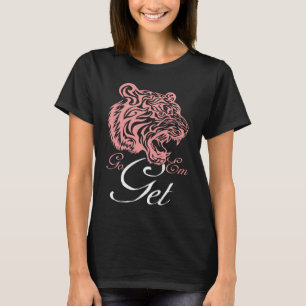 Camiseta Tigre T Rosa Tigre Distante Vai Buscar