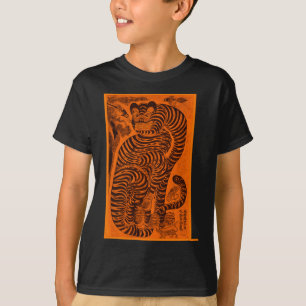 Camiseta Tigre Talismânico - Pau de Arte Oriental Tradicion