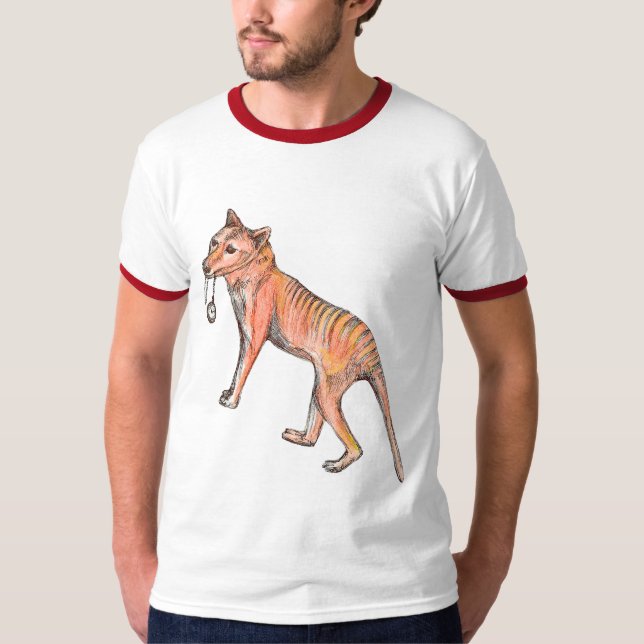 Camiseta Tigre tasmaniano (Frente)