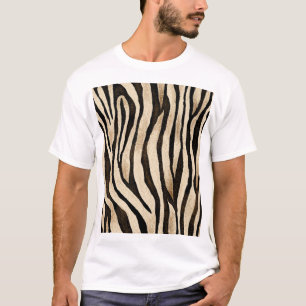 Camiseta Tigre Textura sem costura da pele