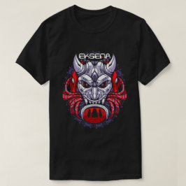 Camiseta Tigre-Tóquio Oni Máscara T-Shirt Clássica Japonês