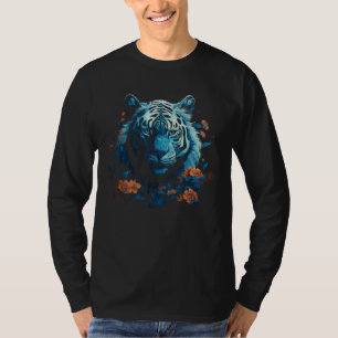 Camiseta Tigre Trabalho de arte do Ventilador do Ventilador