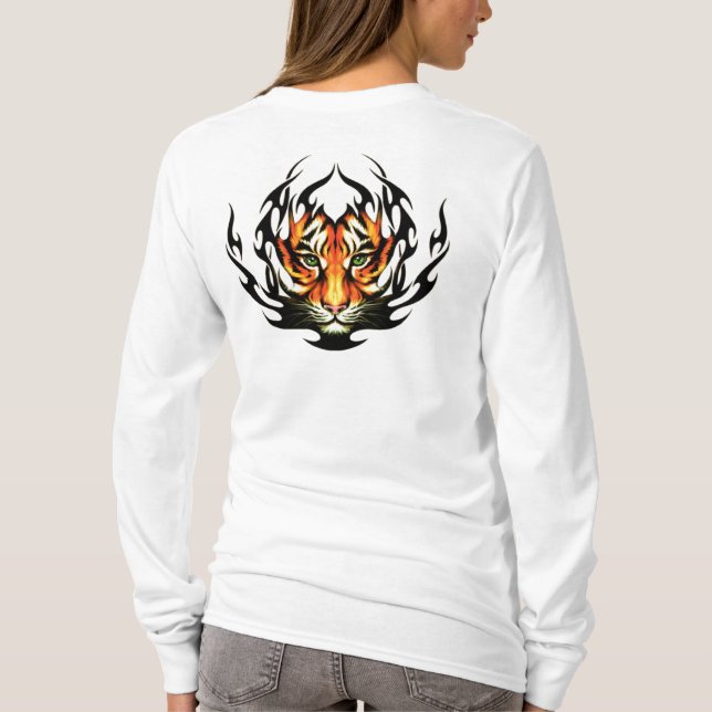 Camiseta Tigre tribal (Verso)