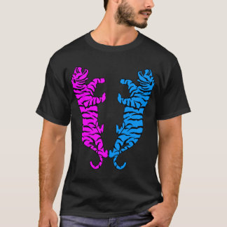 Camiseta TIGRES DUPLOS DE anos 80 DE TIGRE DE COREIA