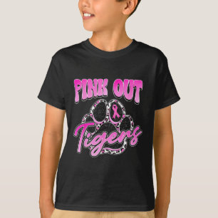 Camiseta Tigres Pintam Futebol Para Enfrentar A Mulher Canc