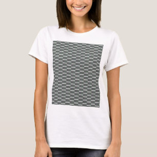 Camiseta tijolo de ruído colorido com padrão