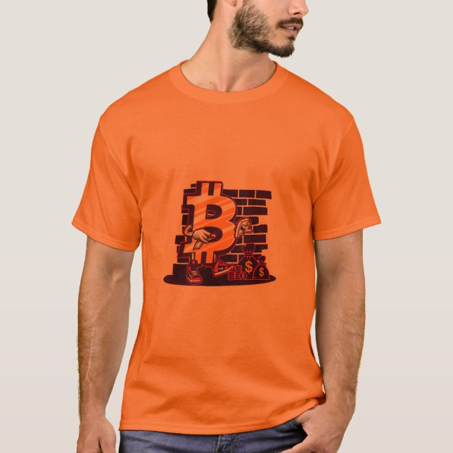 Camiseta Tijolo Parede Número 7 Dourado (Frente)