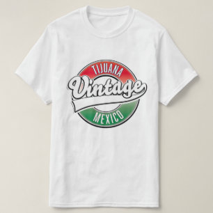 Camiseta Tijuana méxico Vintage logo.