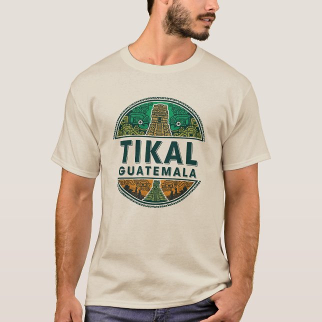 Camiseta Tikal Guatemala Viagem (Frente)