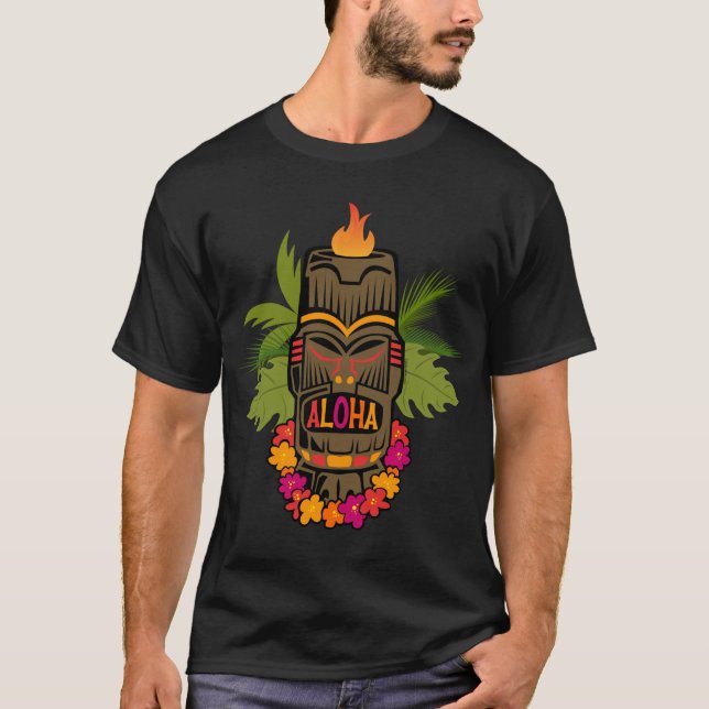 Camiseta Tiki Aloha (Frente)