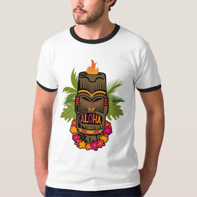 Camiseta Tiki Aloha (Frente)