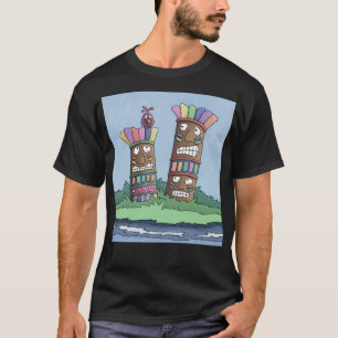 Camiseta Tiki Bird Rosebud T-Shirt