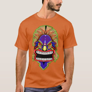 Camiseta Tiki Mask Wooden Hair
