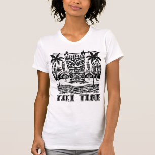 Camiseta Tiki Time - Vibes da Ilha do Havaí