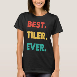 Camiseta Tiler Retro Melhor Tiler Nunca