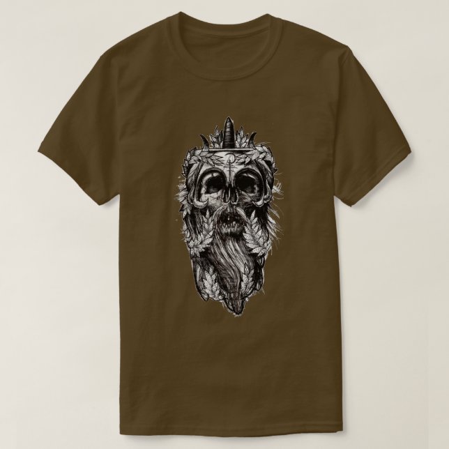 Camiseta Till Valhalla (Frente do Design)