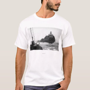 Camiseta Tillamook, farol de Oregon do navio Photograp