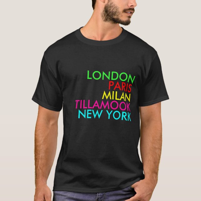 Camiseta Tillamook Oregon Shirt (Frente)