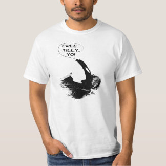 Camiseta Tilly livre, Yo! De "camisa da baleia assassino"