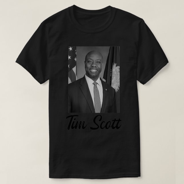 Camiseta Tim Scott 2024 For President  (Frente do Design)