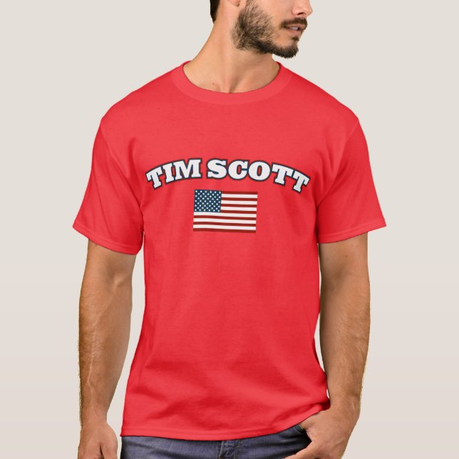 Camiseta Tim Scott para América (Frente)